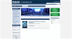 Desktop Screenshot of pdpconferences.com